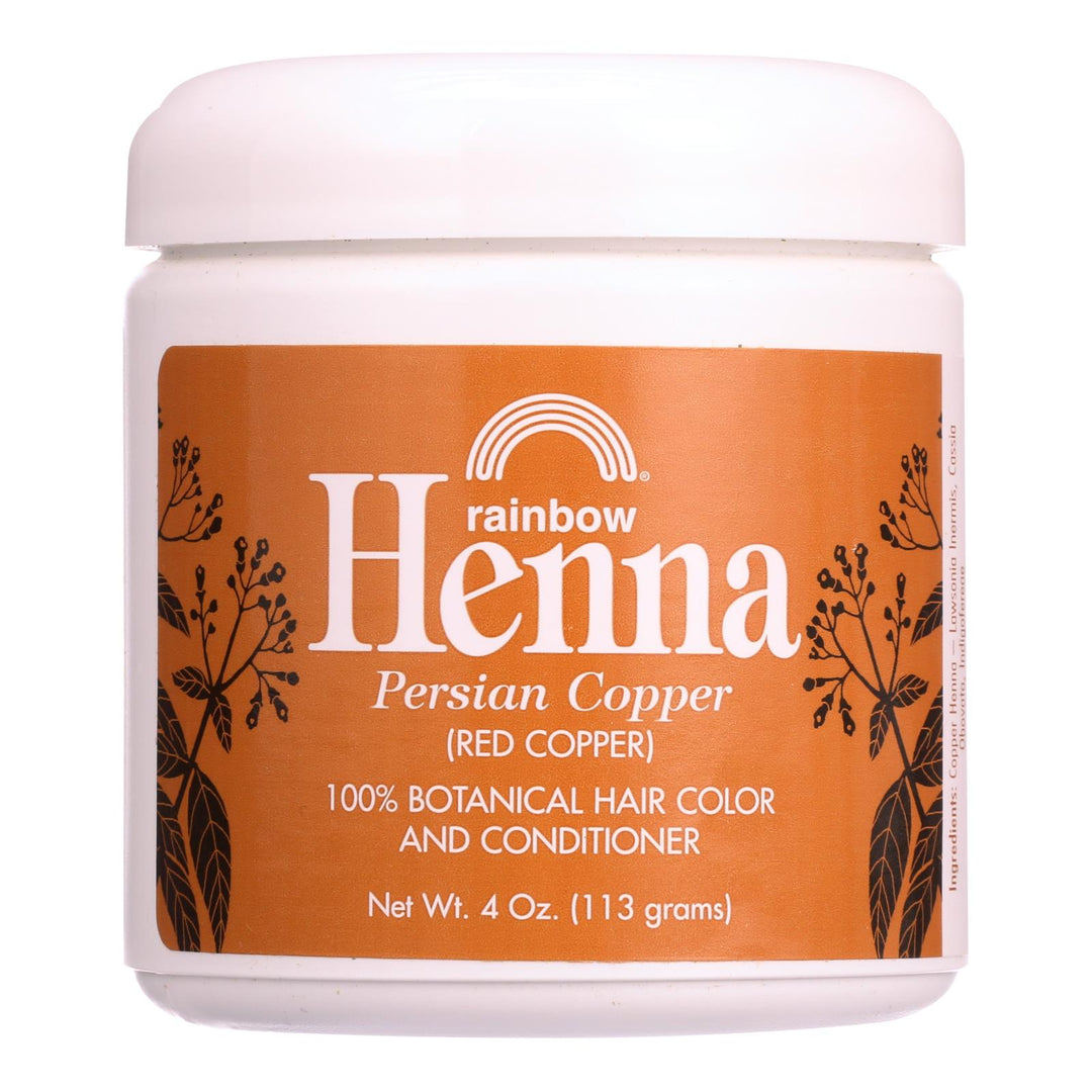 Rainbow Research Henna Hair Color And Conditioner Persian Copper Red Copper - 4 Oz - Maras Green